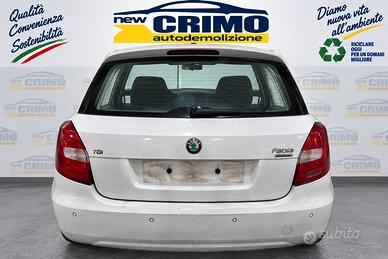 POSTERIORE COMPLETO SKODA FABIA II 5J 2012