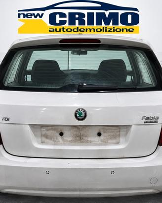 POSTERIORE COMPLETO SKODA FABIA II 5J 2012