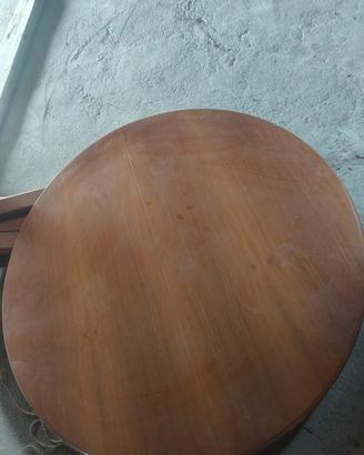 Tavolo Da Pranzo Rotondo Alungabile,Diametro 118cm