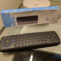Air mouse con tastiera e giroscopio