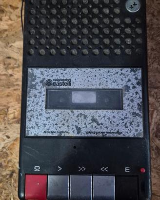 Registratore Cassette Vintage Magnetofoni Castelli