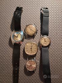 Lotto 5 orologi