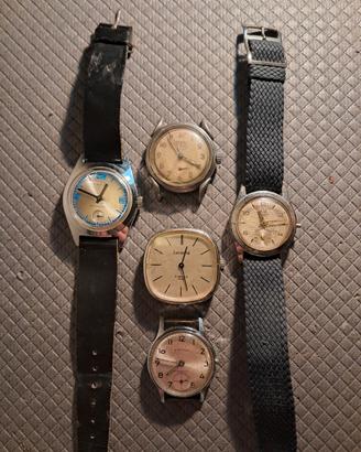 Lotto 5 orologi