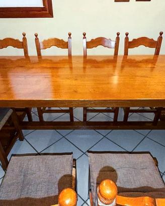 Tavolo in rovere massiccio