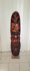 Maschera Africana - Legno Massiccio - 1.50 metro