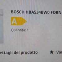 FORNO NUOVO , BOSCH.