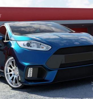 Paraurti anteriore FORD FIESTA mk7-FL RS look NEW