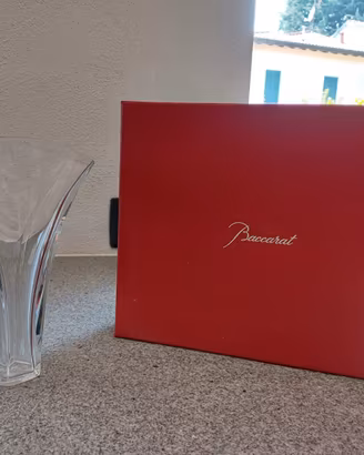 Vaso Baccarat modello Ginkgo in cristallo
