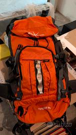 zaino da trekking  60l semi nuovo  