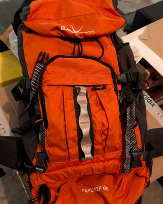 zaino da trekking  60l semi nuovo  