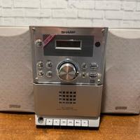 Sharp xl-mp10 stereo system incluso di antenna