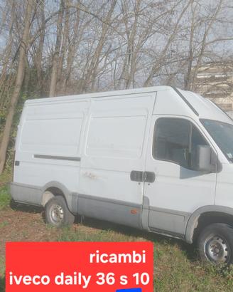 ricambi iveco daily 2.3   35s10 HPi  2003