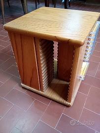 Rack porta CD girevole 