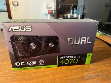 ASUS RTX 4070 OC Come nuova