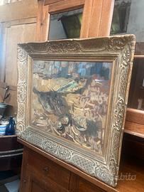 Quadro antico firmato dal noto pittore Paolo Prate