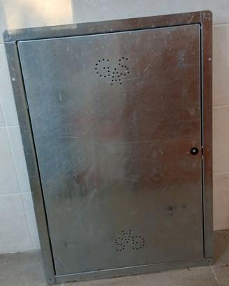 Portella per contatore gas zincata