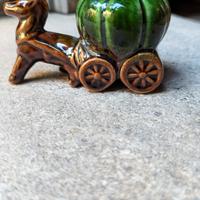 Porta stuzzicadenti in ceramica anni 50