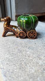 Porta stuzzicadenti in ceramica anni 50