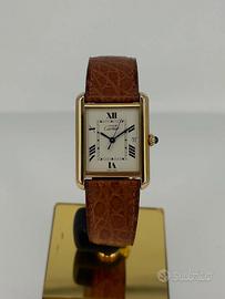 Cartier Tank must date referenza 2413