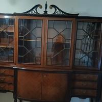 Credenza/libreria/in stile Chippendale, caratteriz