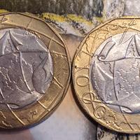 1.000 lire raro con errore cartografico 