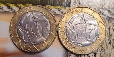 1.000 lire raro con errore cartografico 