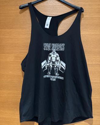 maglia palestra in cotone