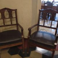 Coppia di poltroncine primi del 900