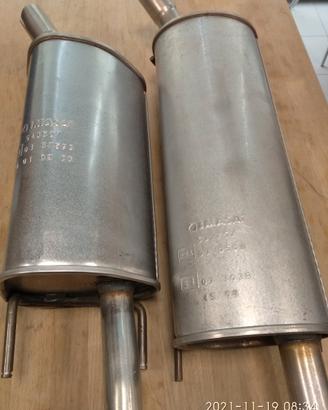 Marmitta silenziatore per Opel Astra e Corsa