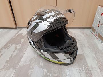 Casco moto carbonio