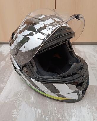 Casco moto carbonio