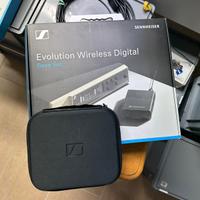 Sennheiser radio mic con centralina