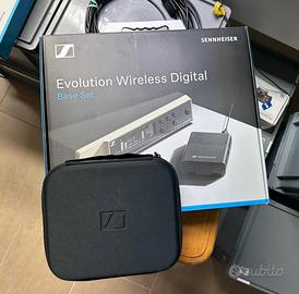 Sennheiser radio mic con centralina