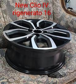 cerchio singolo 16 bicolore diamantatio new Clio 
