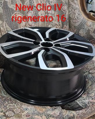 cerchio singolo 16 bicolore diamantatio new Clio 