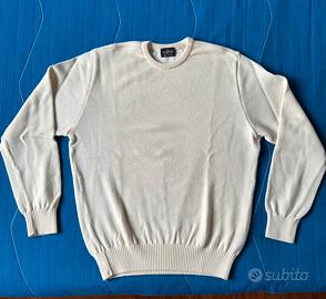 Maglione lana bianco - tg M