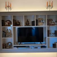 LIBRERIA/PARETE ATTREZZATA DI CORTE ZARI