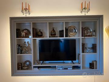 LIBRERIA/PARETE ATTREZZATA DI CORTE ZARI