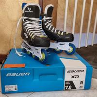 Pattini hockey inline Bauer XR RH tag.42/7.0