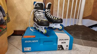 Pattini hockey inline Bauer XR RH tag.42/7.0
