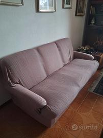 Divano letto singolo 3 posti sfoderabile