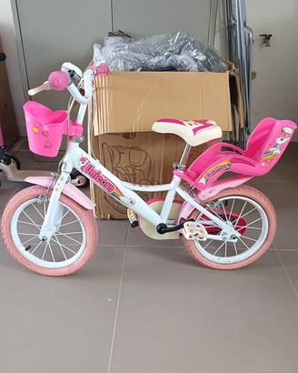 Bici bimba unicorno