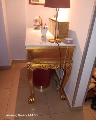 scrivania stile barocco
