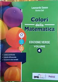 Colori della matematica, edizione verde volume 4