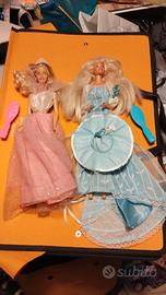 Lotto due Barbie da collezione