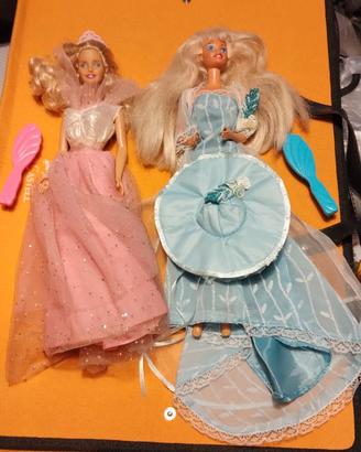 Lotto due Barbie da collezione