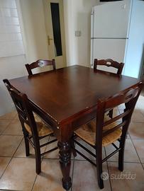 mobili tavolo con sedie cucina