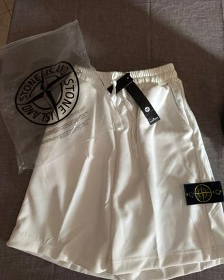Pantaloncino Stone Island Bianco – Taglia M