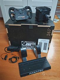 fanatec DD 8nm + volante GT3 +pedali (pc/Xbox) 