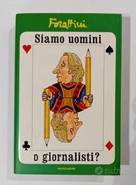 Libro Forattini Sergio Siamo uomini o giornalisti?